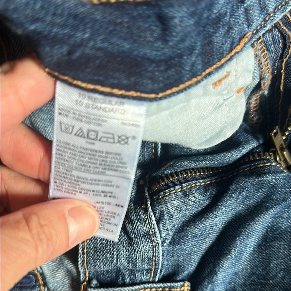 Old Navy Blue Boyfriend Skinny Jeans